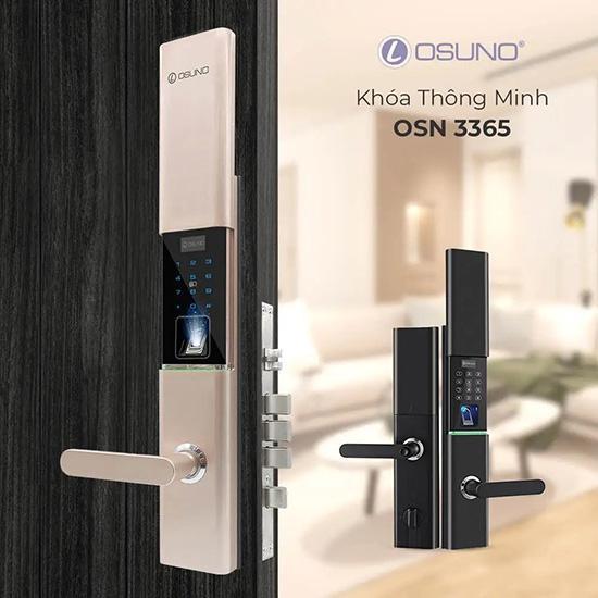 Khóa Vân Tay Cửa Gỗ Chung Cư Chống Nhìn Trộm OSN-3365